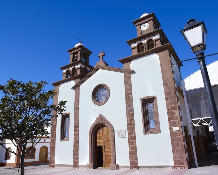 Iglesia de San Matías en Artenara